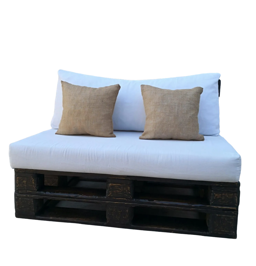 Sillón Rústico con Respaldo